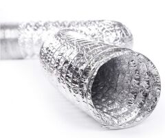 Alüminyum Esnek Hava Kanalı 252 mm 2.5 m