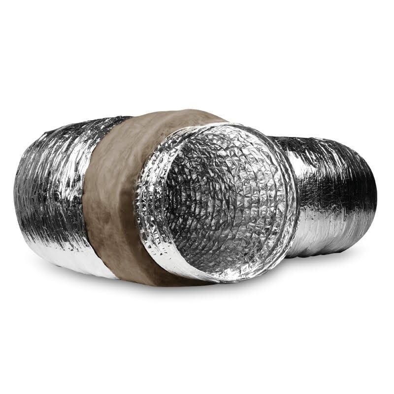 Ses ve Isı İzoleli Hava Kanalı 203 mm 10 m