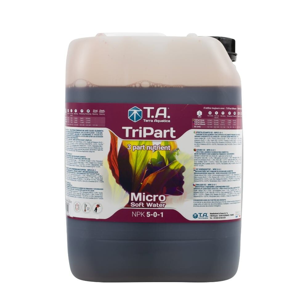 Terra Aquatica TriPart Micro Soft Water 5 L
